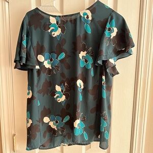 Floral Banana Republic Blouse